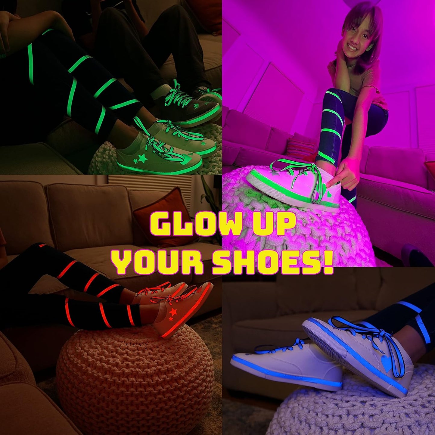 Let's Glow Studio LG3360 Fashion & Styling mit LED Clip, Komplettset Fashion & Styling