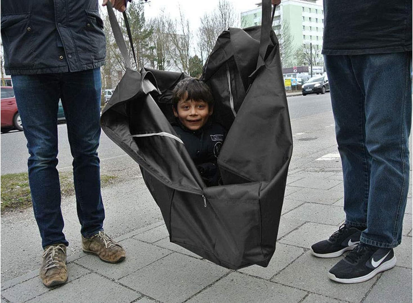 Transporttasche für Klappmatratzen, 121x37x68cm