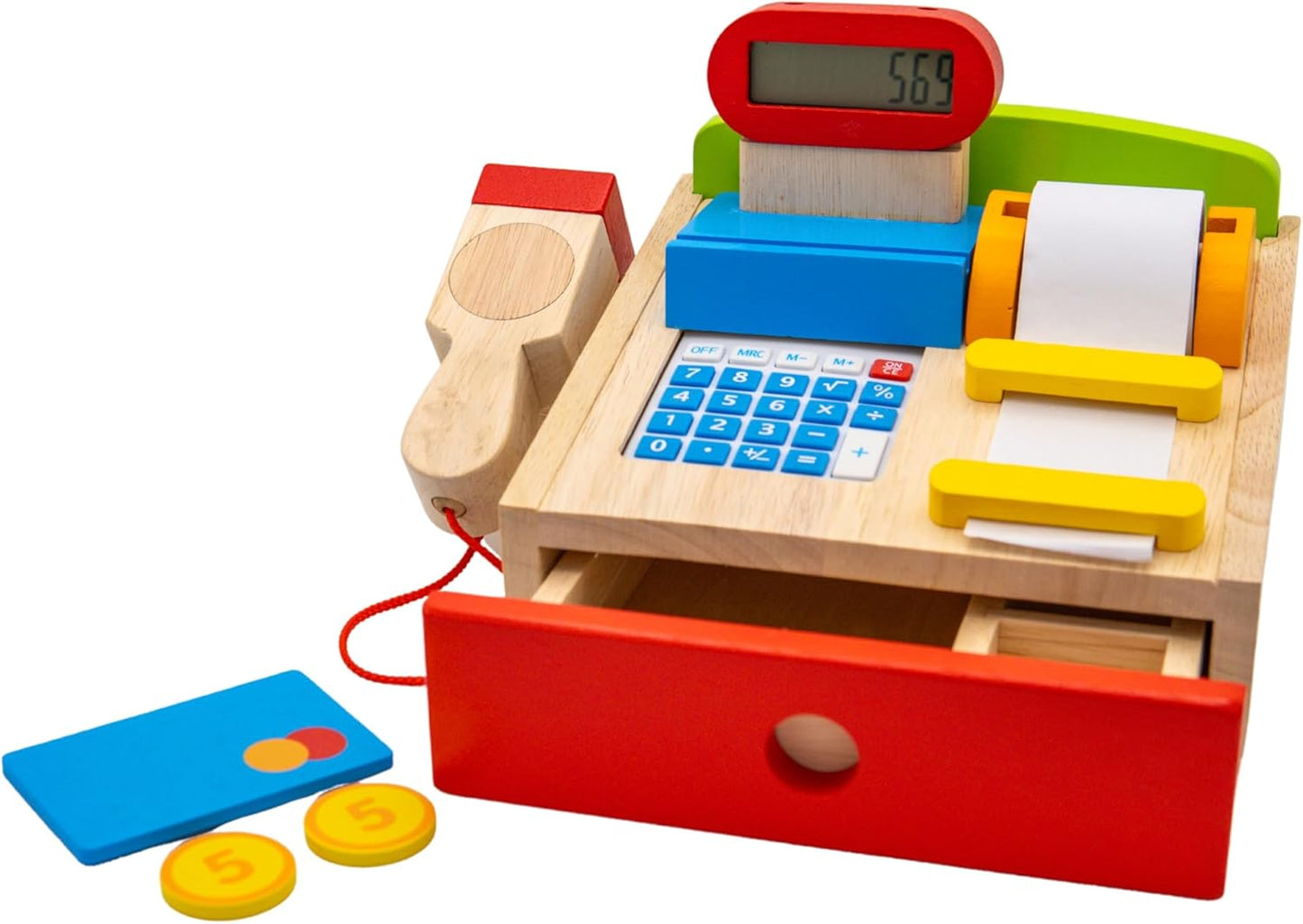 Registrierkasse mit Scanner und Display