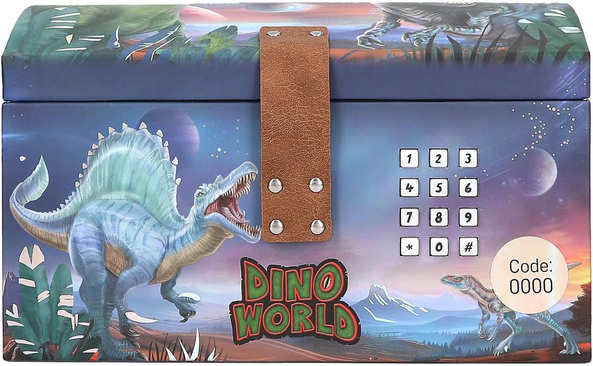 Dino World - Schatztruhe im Dino Design