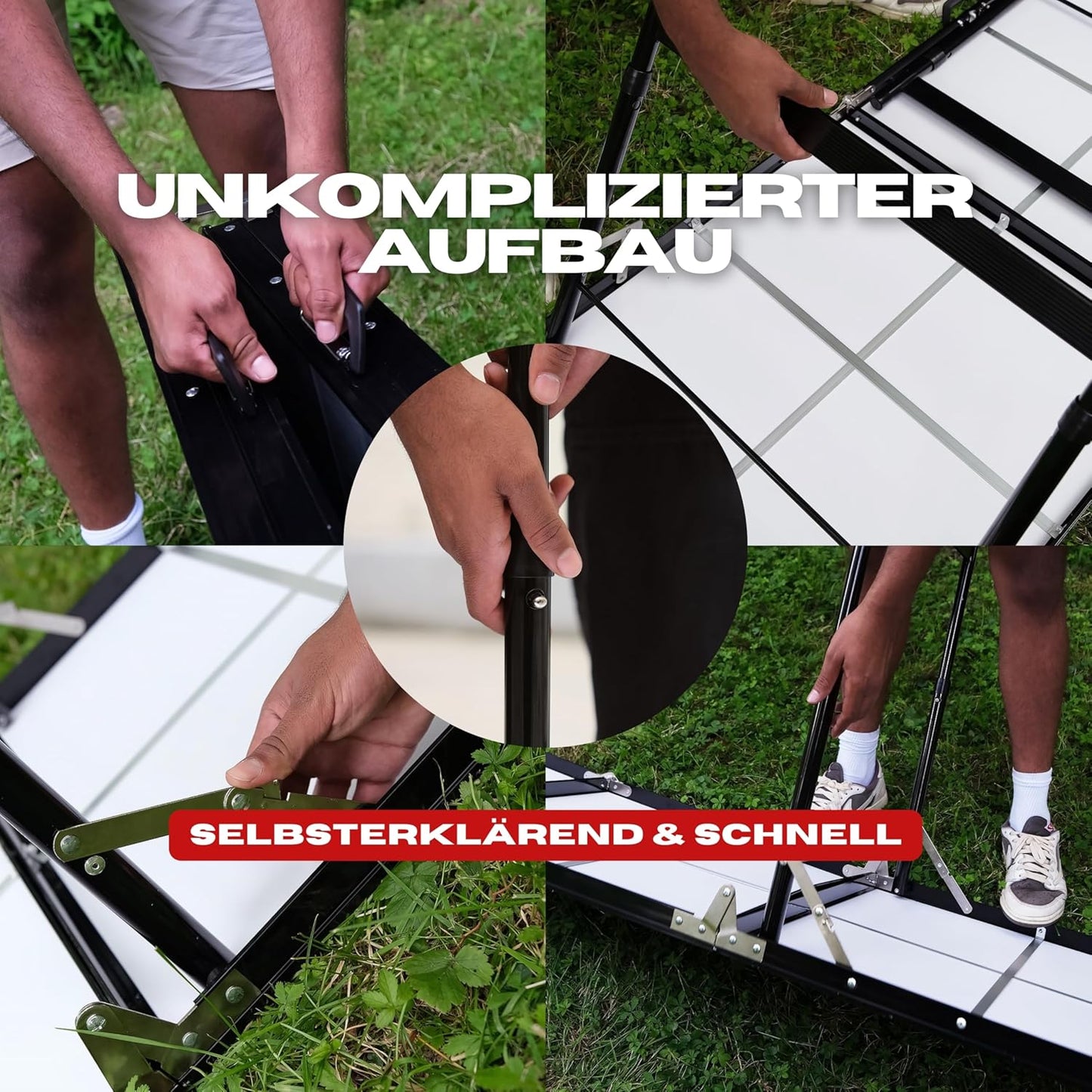 Beer-Pong-Tisch Das letzte Abendmahl, nur Tisch