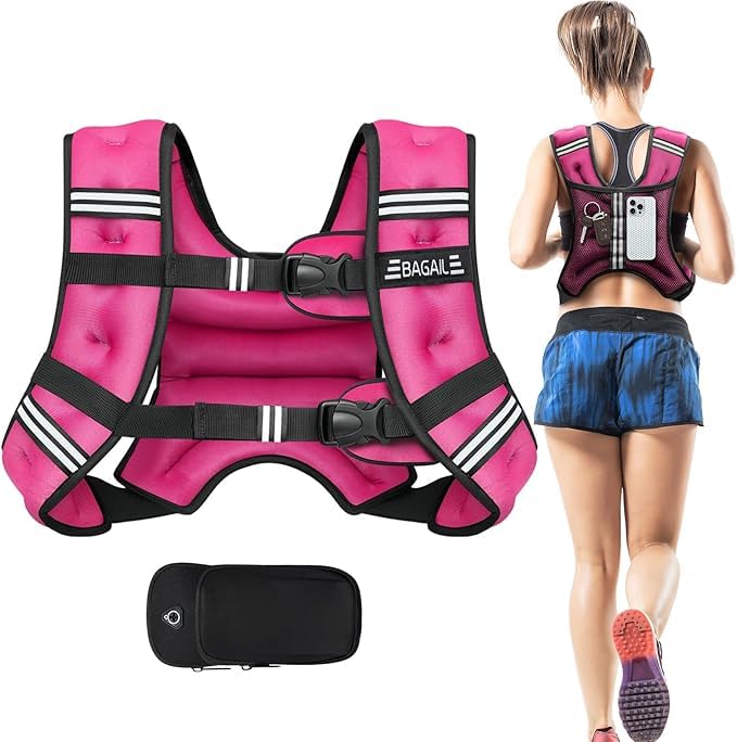 Gewichtsweste, Rosa 9.1kg/20lb