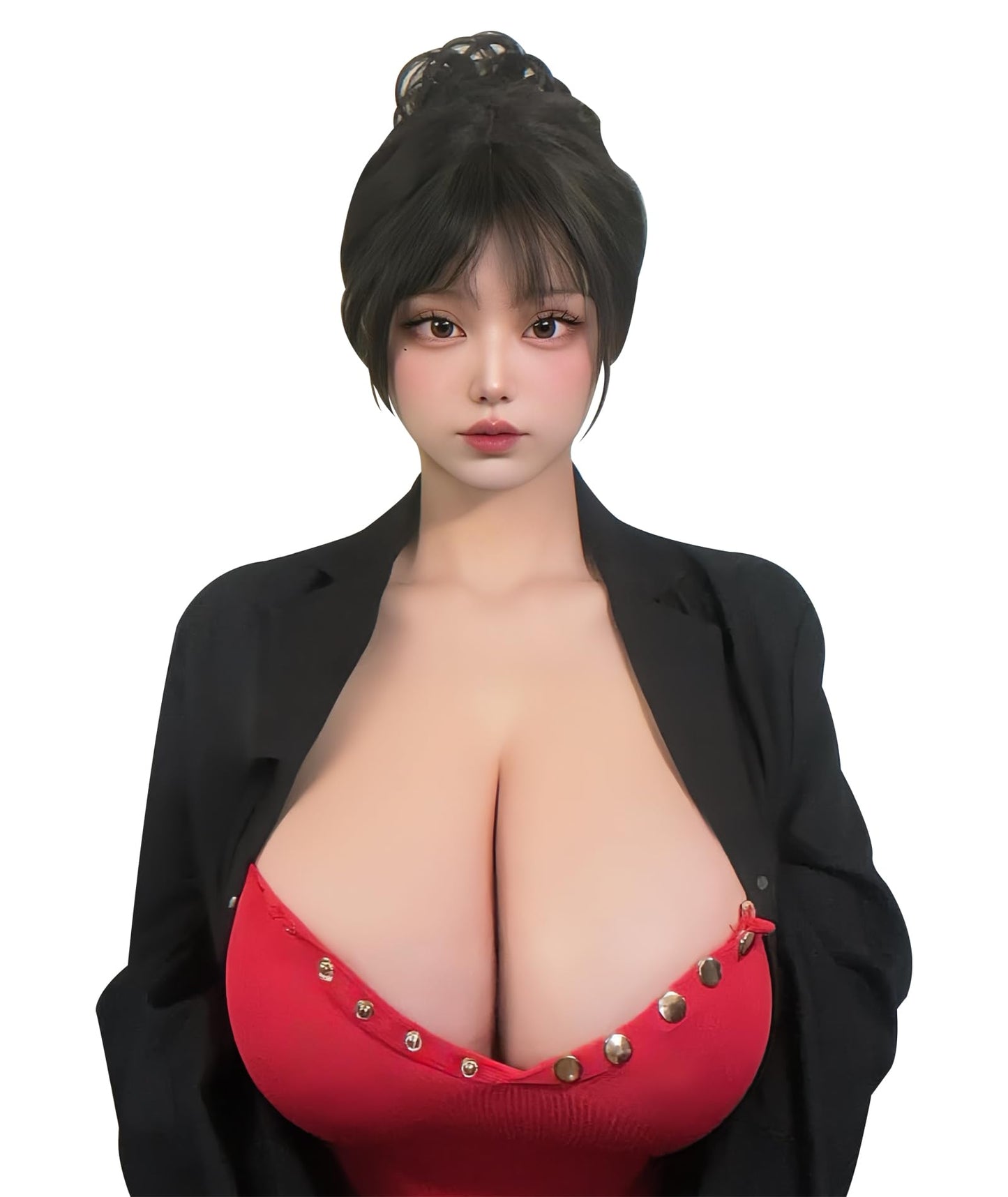 Silikonbrüste für Crossdresser Cosplay B-H Cup, Silikon D cup Plusgrösse Gelb