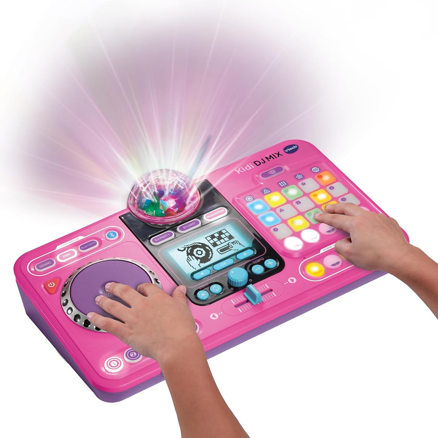 Kidi DJ Mix Set für Kinder, pink