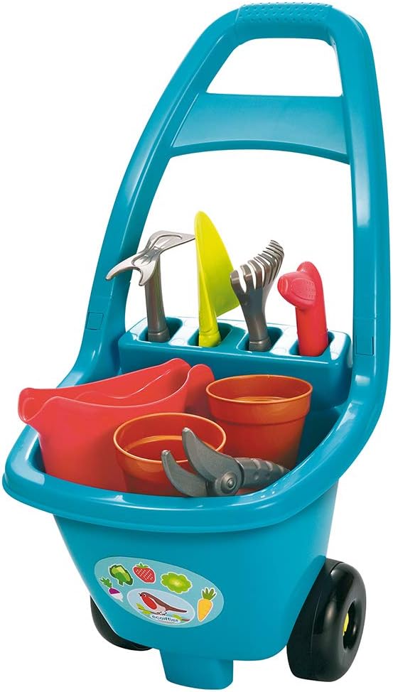Trolley mit Gartengeräte