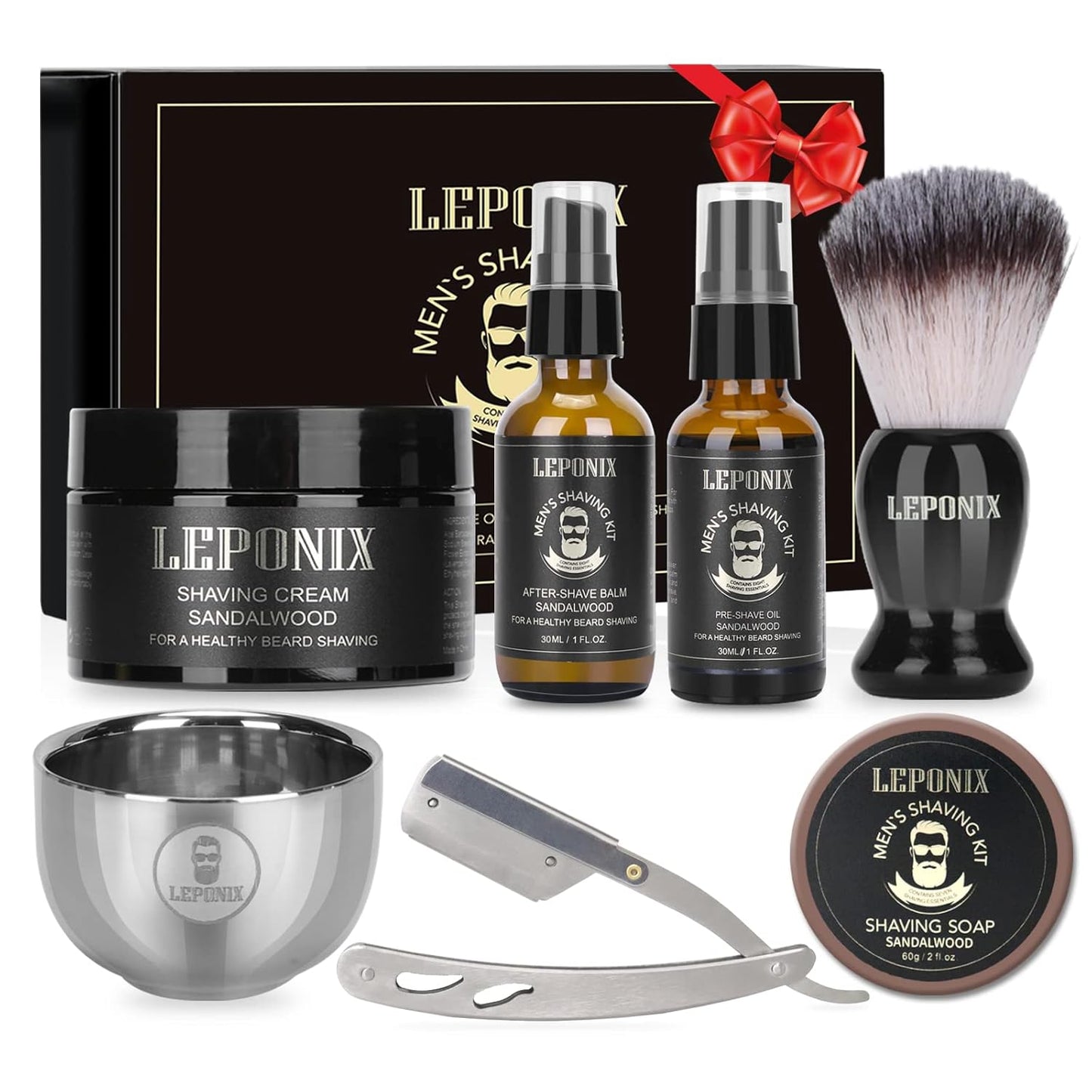 7-teiliges Barber Set