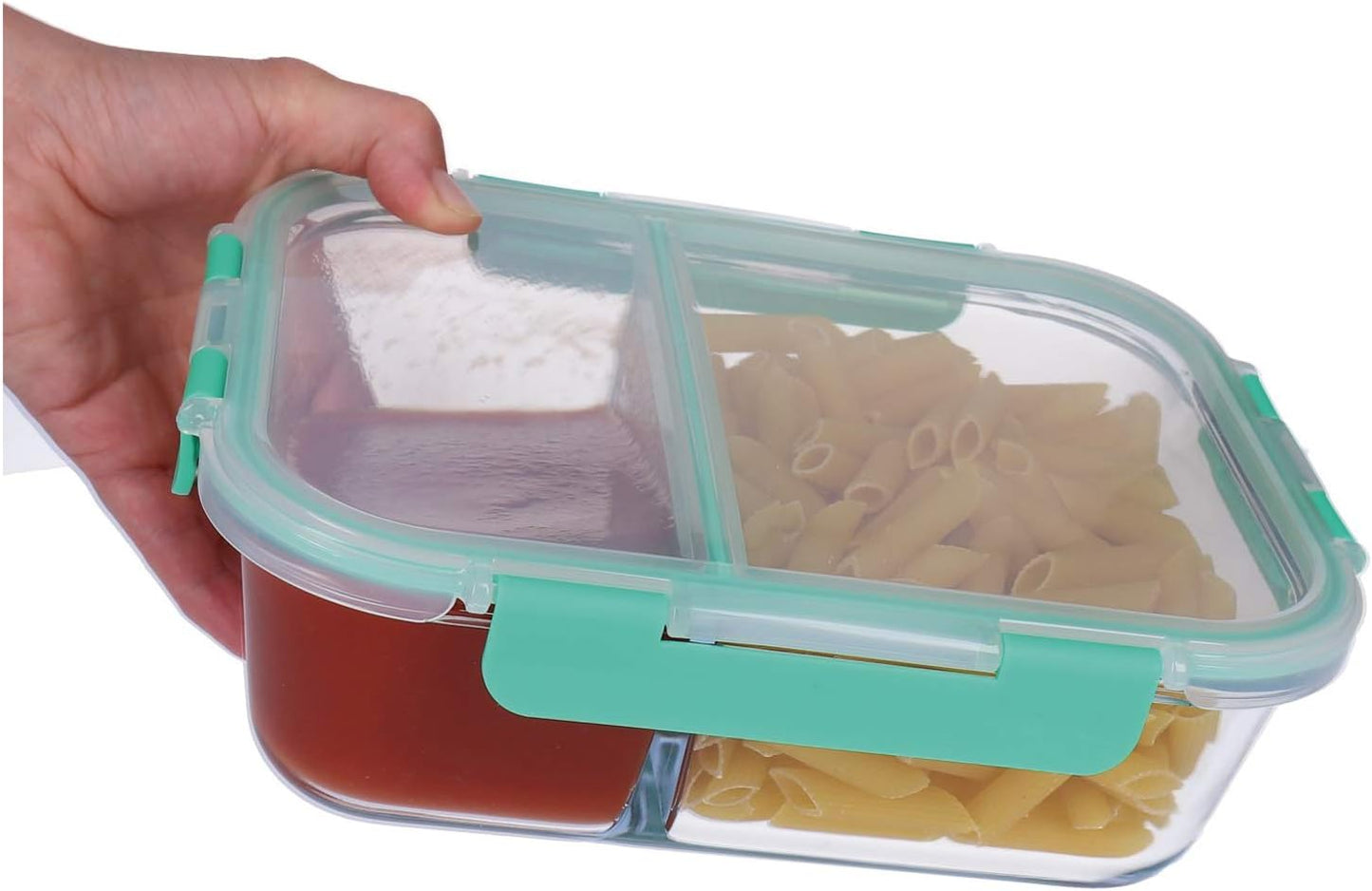 Frischhaltedosen-Set, luftdicht und auslaufsicher, 8- teilig