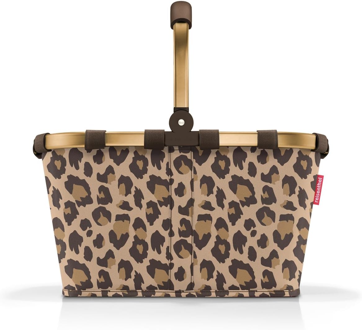 Carrybag mit Taschen-Organizer für Einkaufskorb, Leo Macchiato + Leo Macchiato