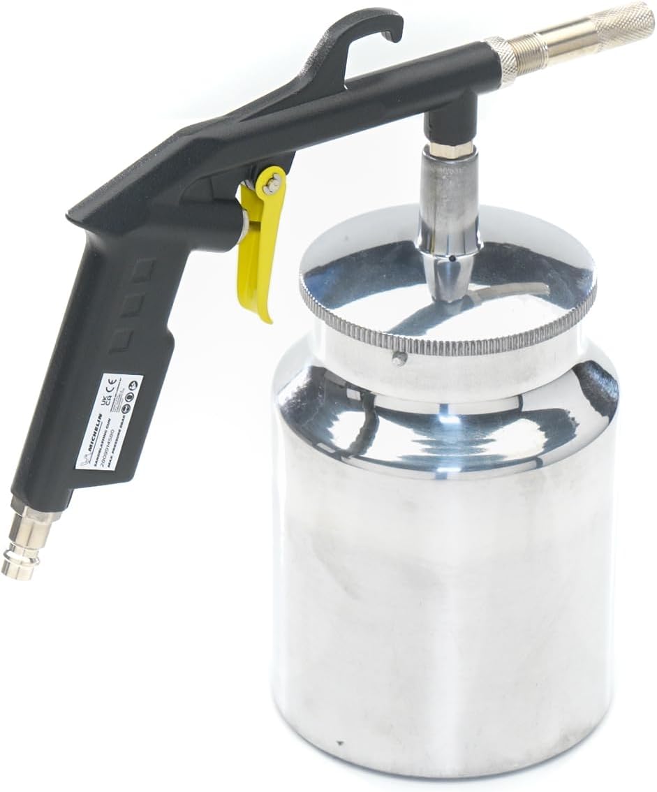 Sandstrahlpistole mit 1L Tank, max. Druck 8 bar