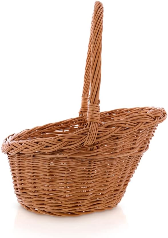 Weidekorb/Geschenkkorb mit Holzwolle