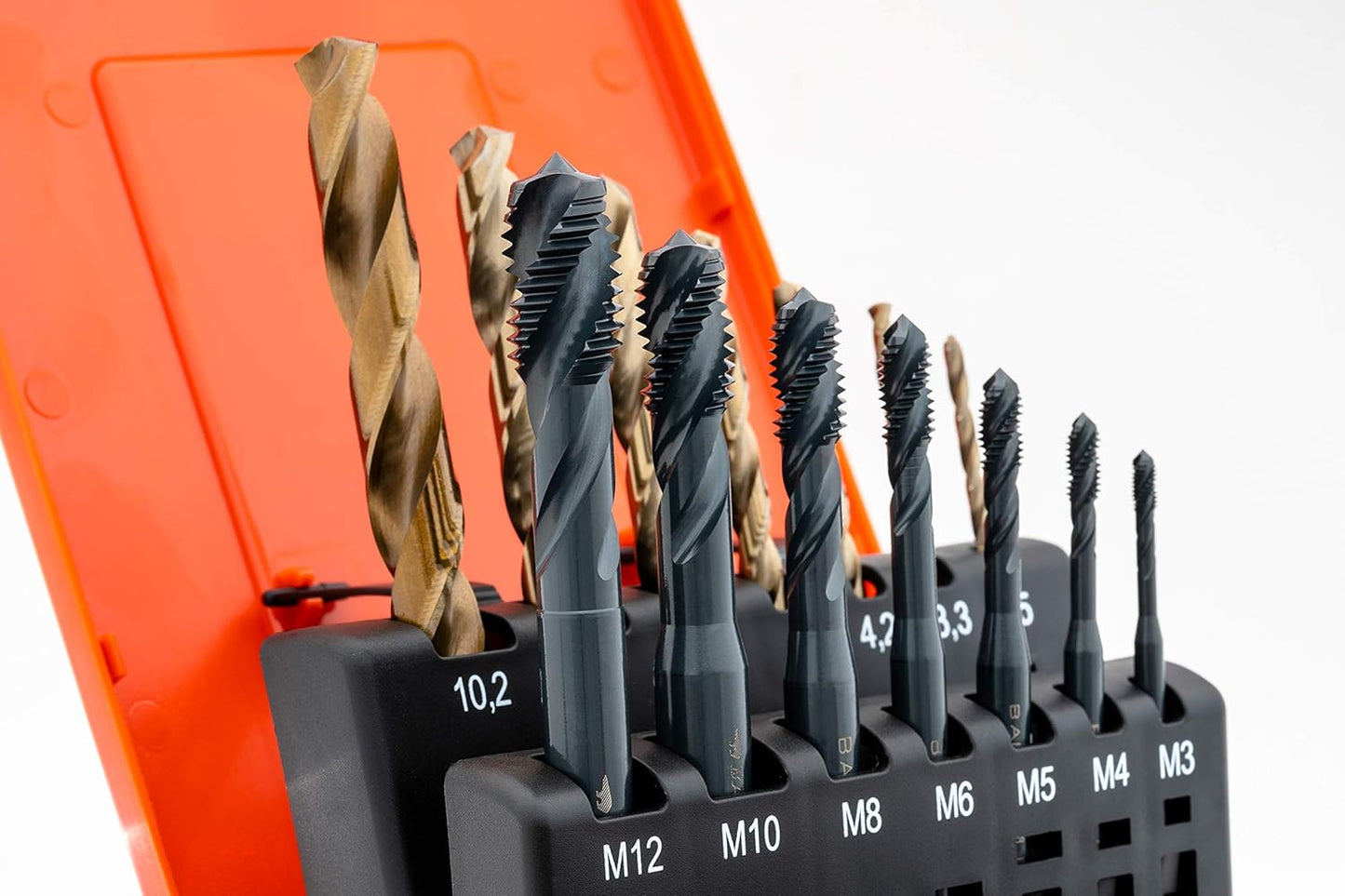 Maschinengewindebohrer Set, Standard inklusive Bohrpaste