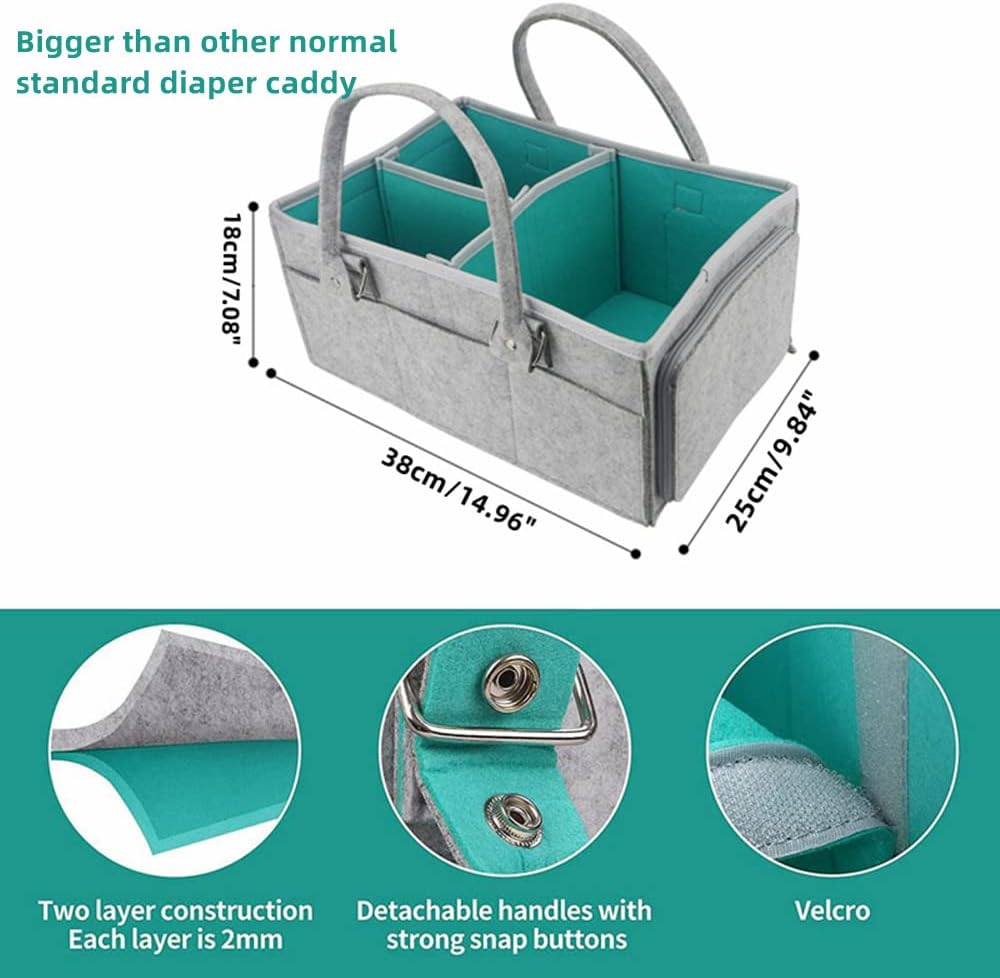 Faltbarer Baby-Windel-Caddy Organizer