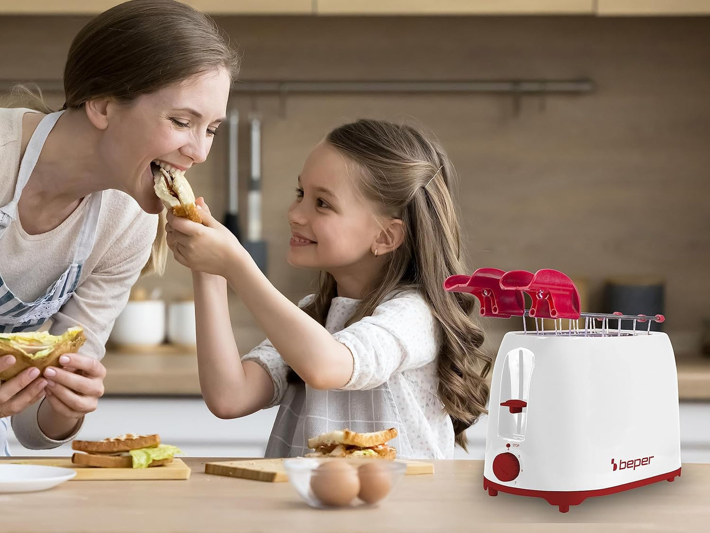 Toaster mit 7 Bräunungsstufen