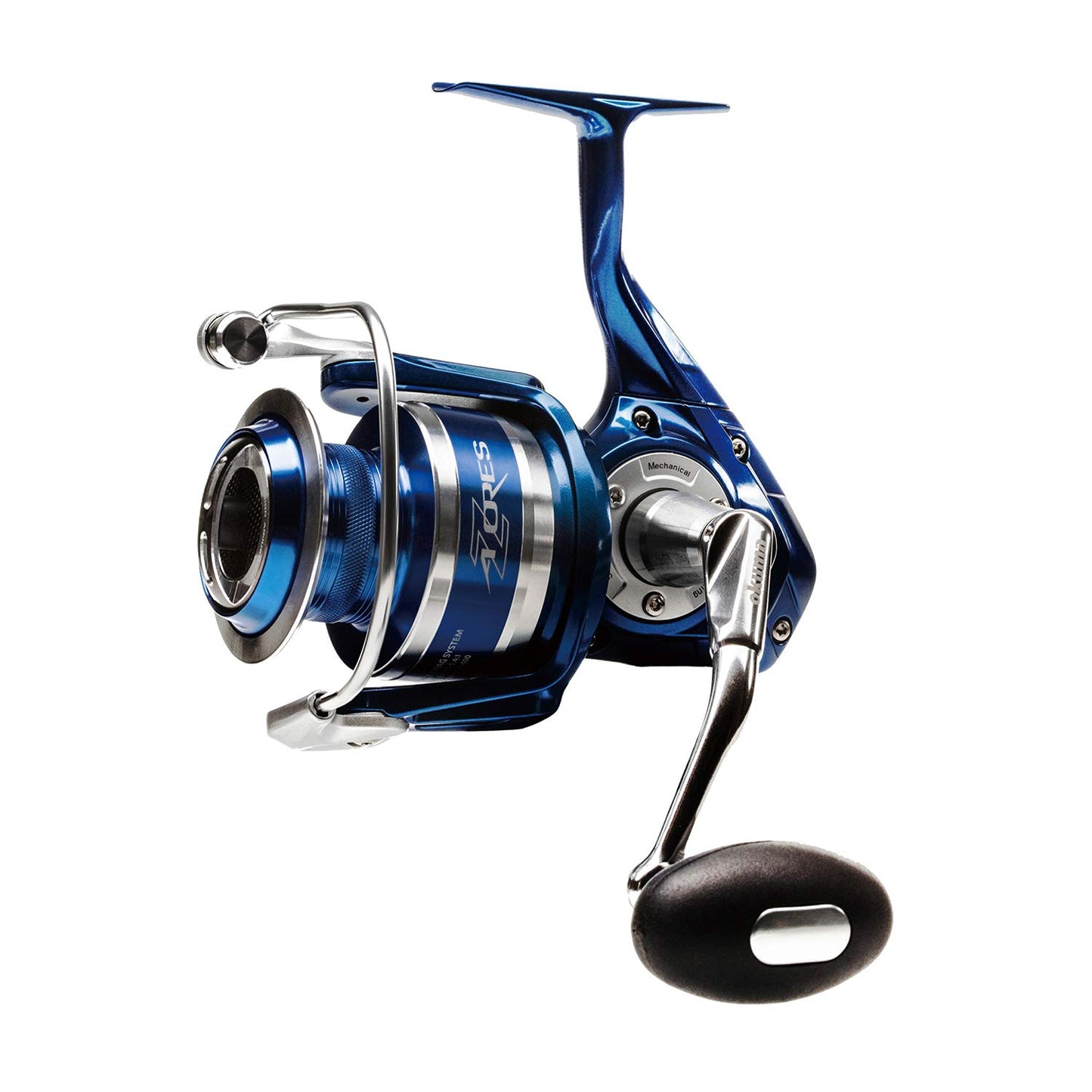 Salzwasser-Spinnrolle Z-4000h, Z-4000h-blau: 250yds-4.5kg, 5.8:1