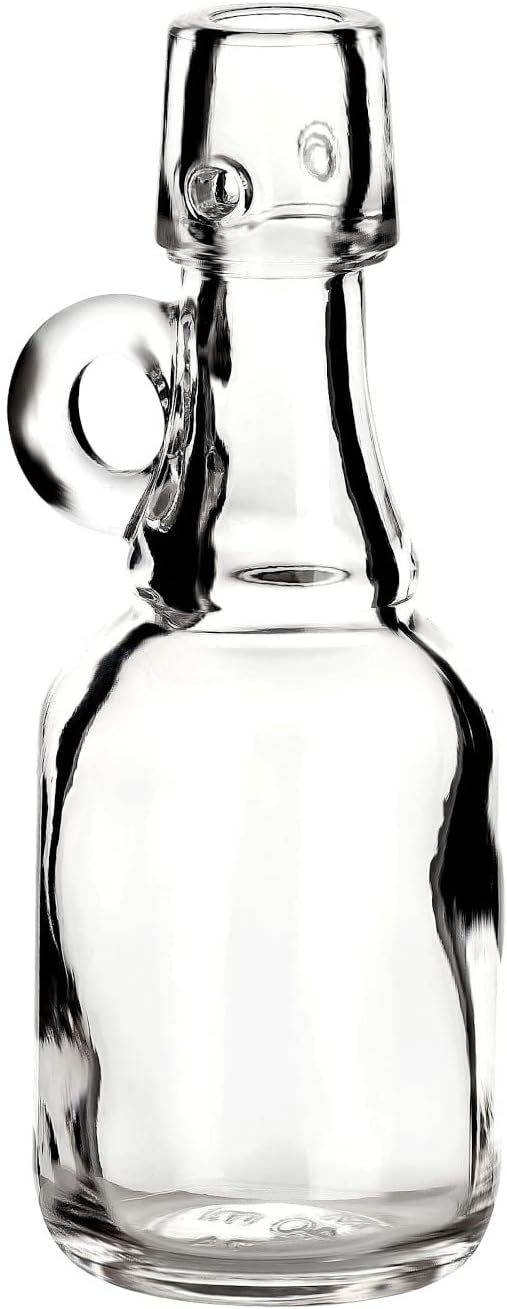 Mini-Bügelflaschen-Set (48 Stück, 40 ml), Weiss - Bügelverschluss 48 Stück/40ml