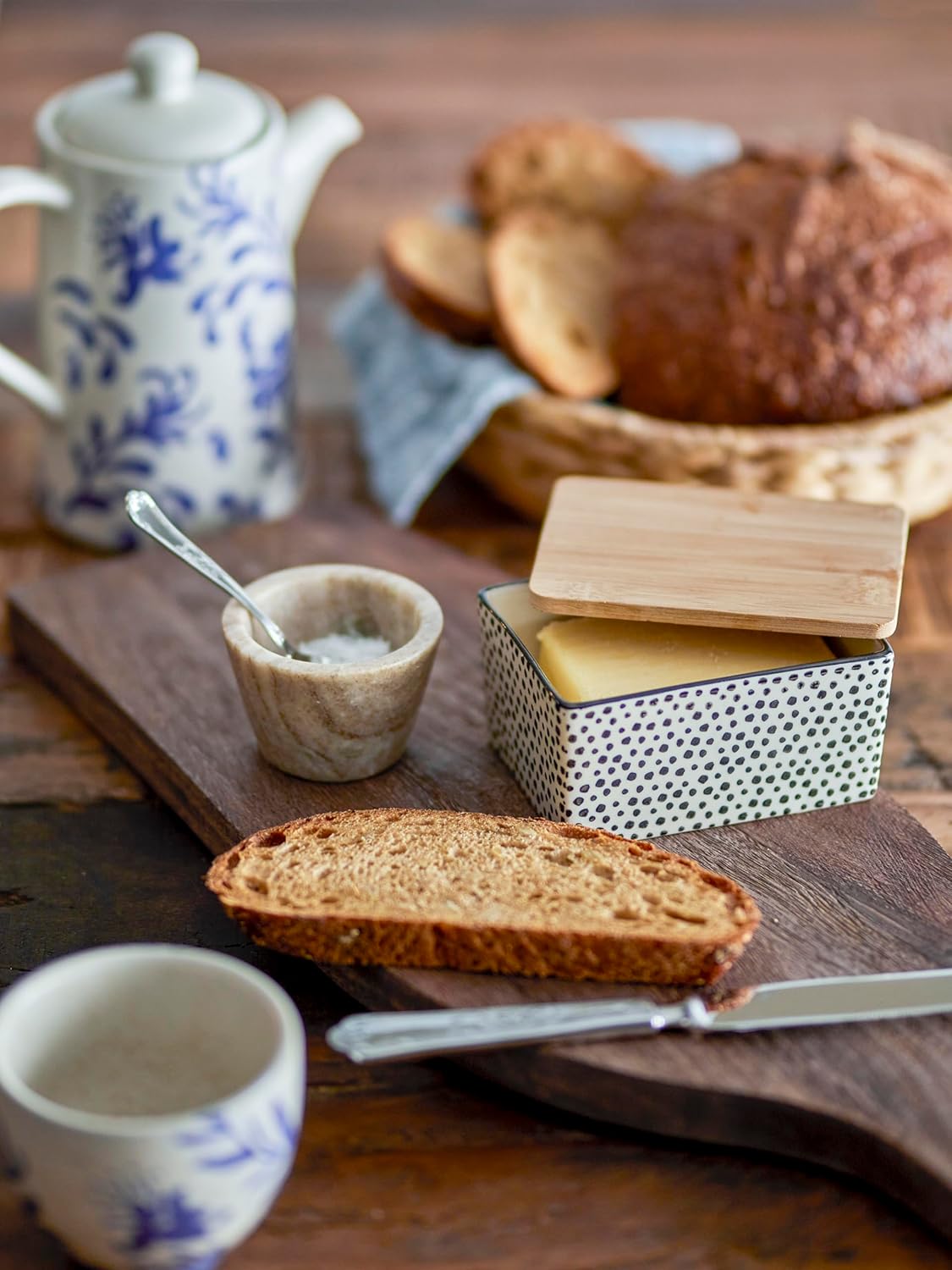 Keramik Butterdosen-Set