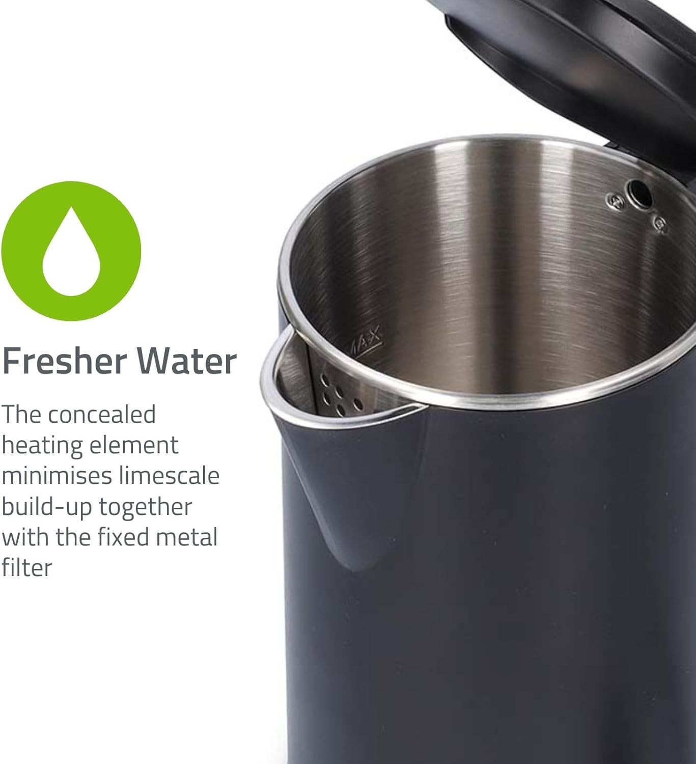 Wasserkocher mit Strix Controller