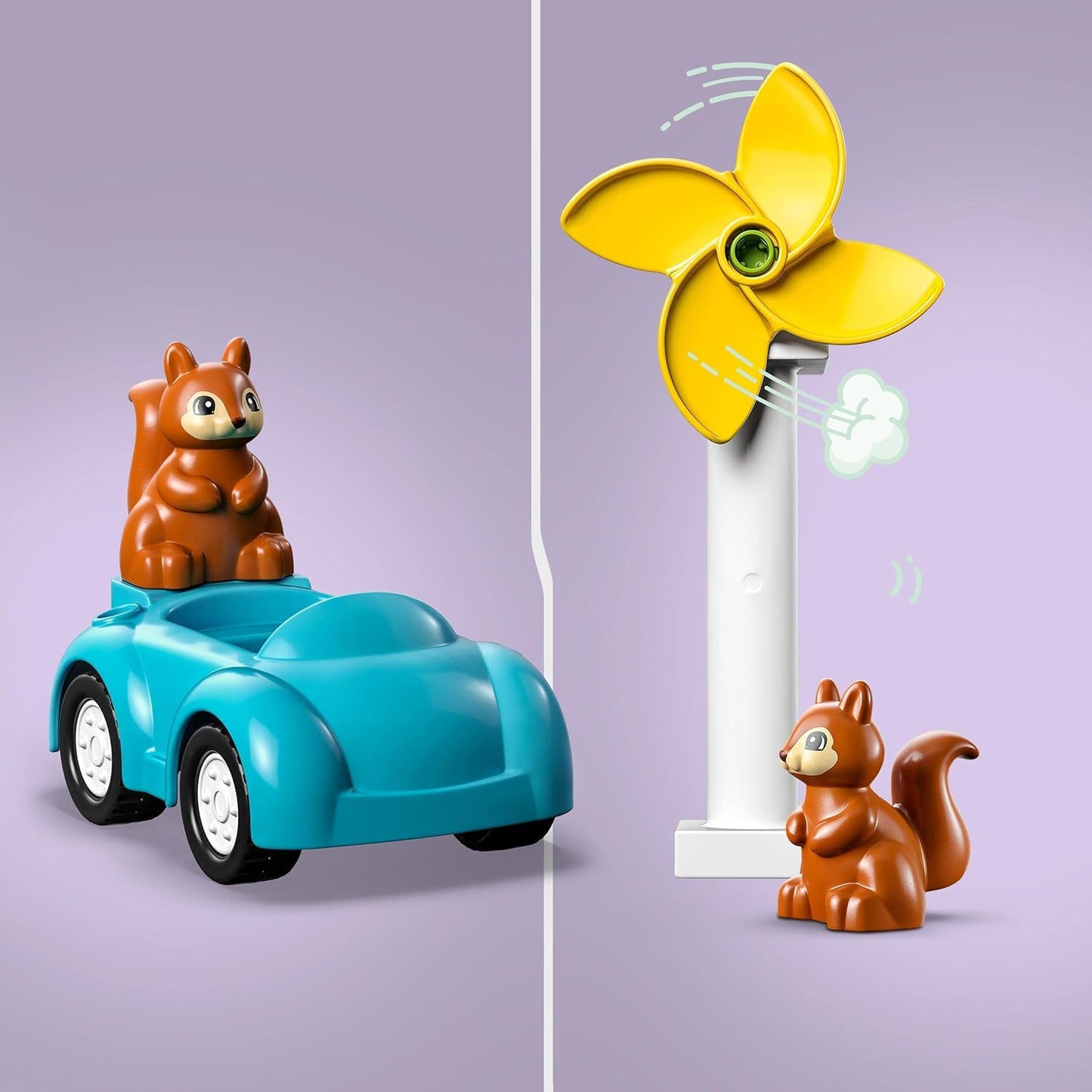 Windrad und Elektroauto