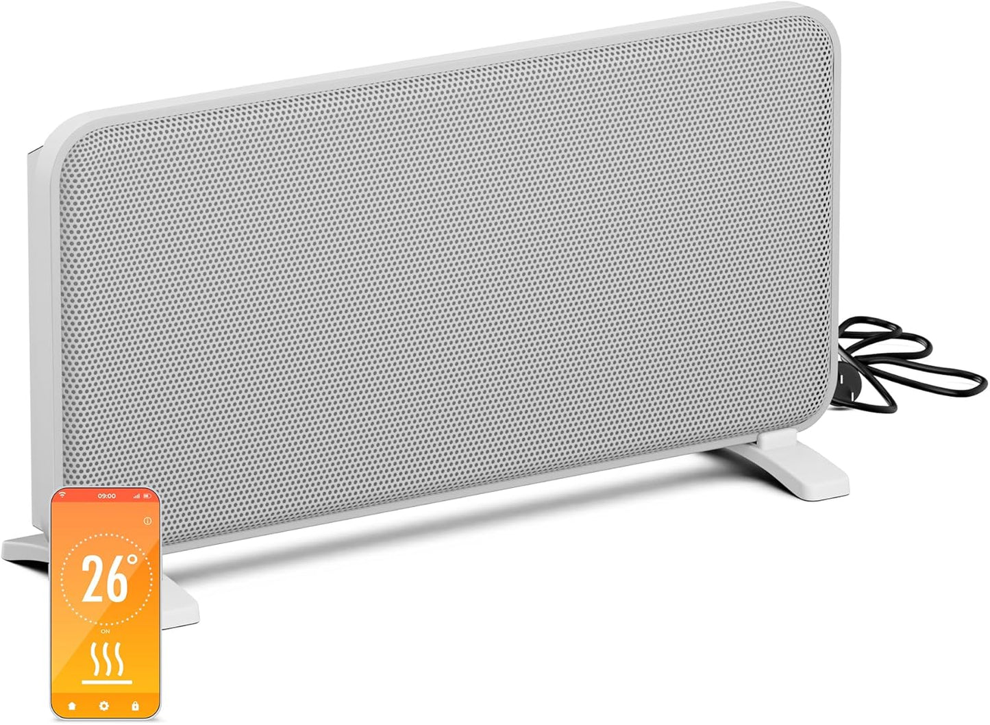 Infrarotheizung, Weiss|2000 W Smart