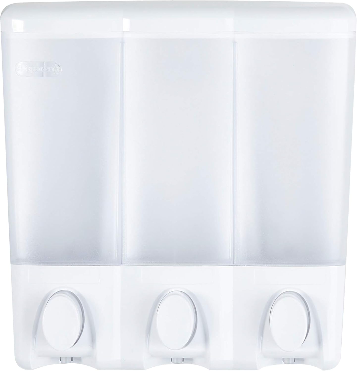 Duschspender mit 3 Kammern, Three Chamber Weiß