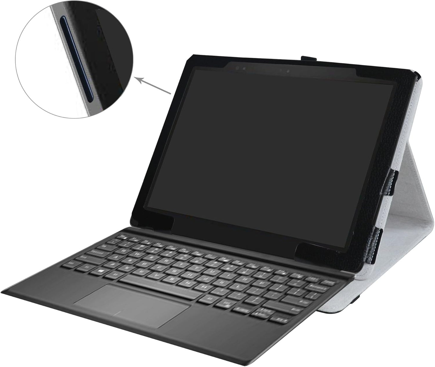 2 in 1 Schutzhülle Laptop, Schwarz
