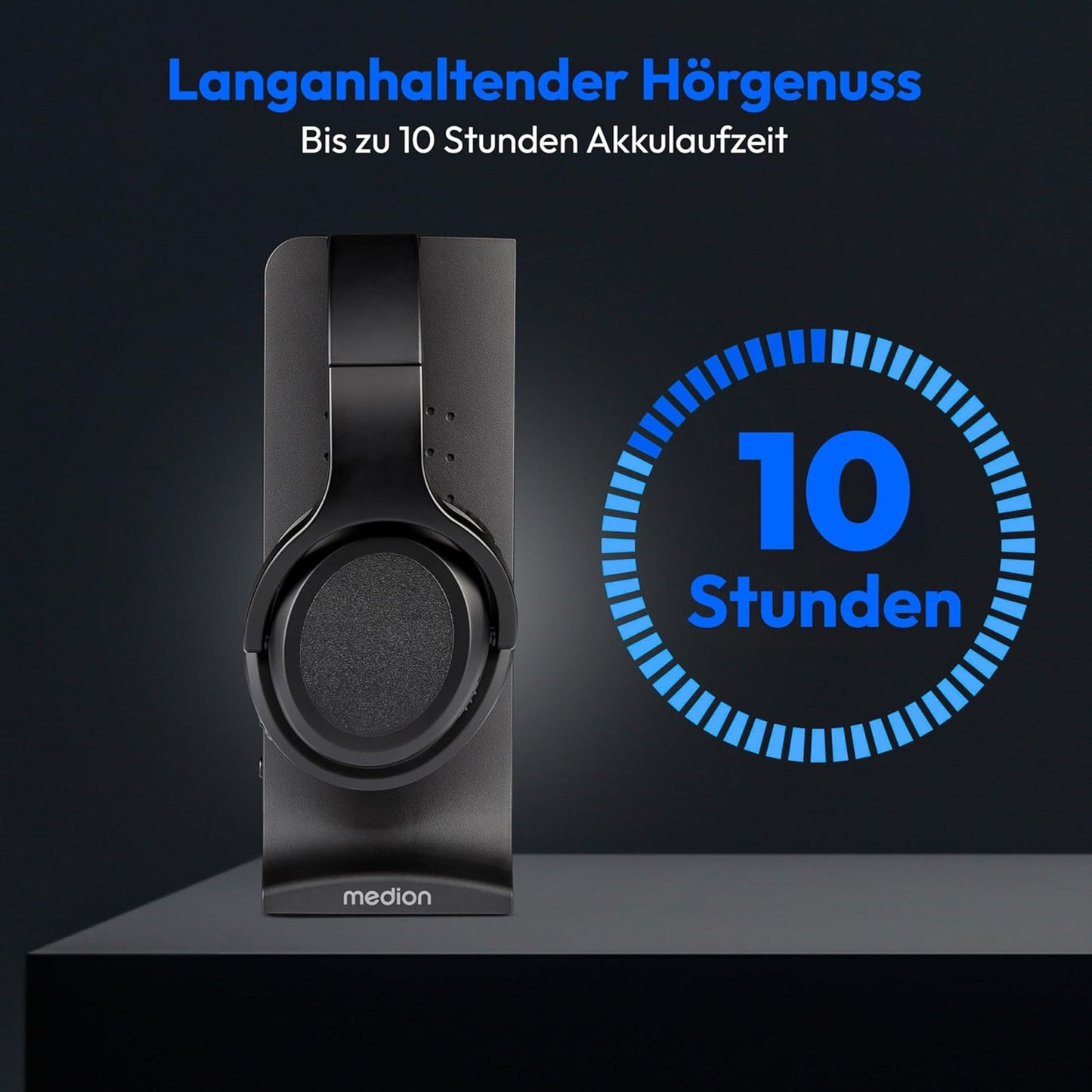 Kabellose Over-Ear Funkkopfhörer HS-1