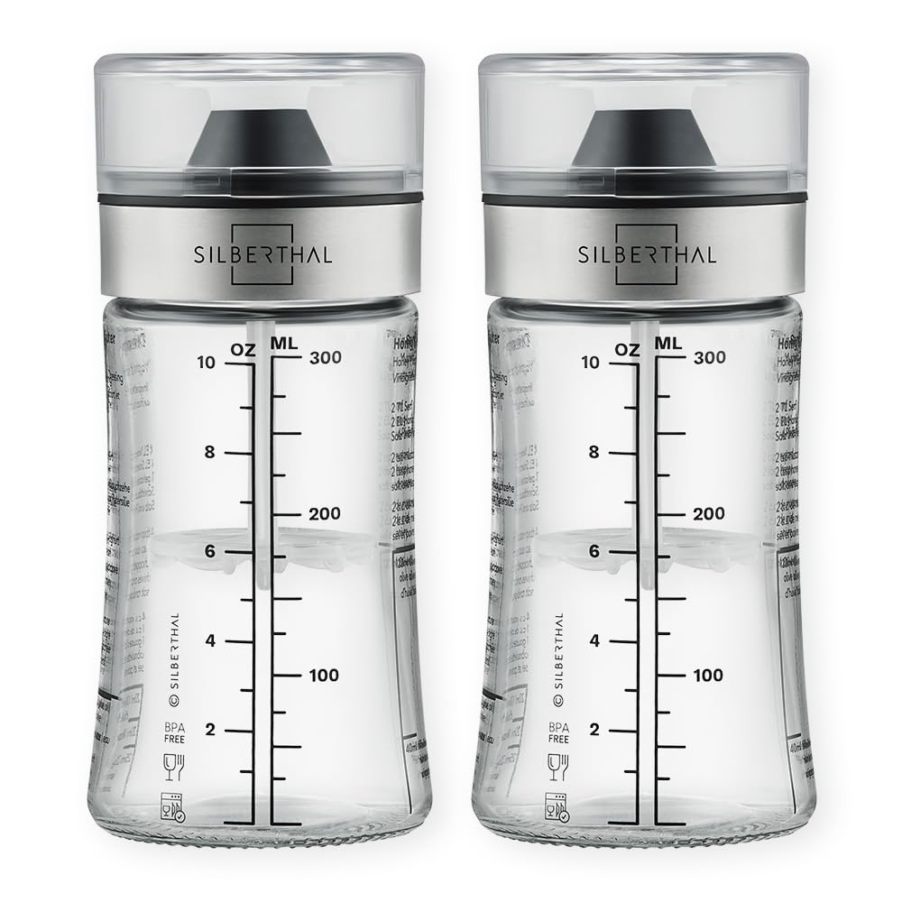2-teiliges Dressingshaker Set, Dressingshaker 2x300 ml