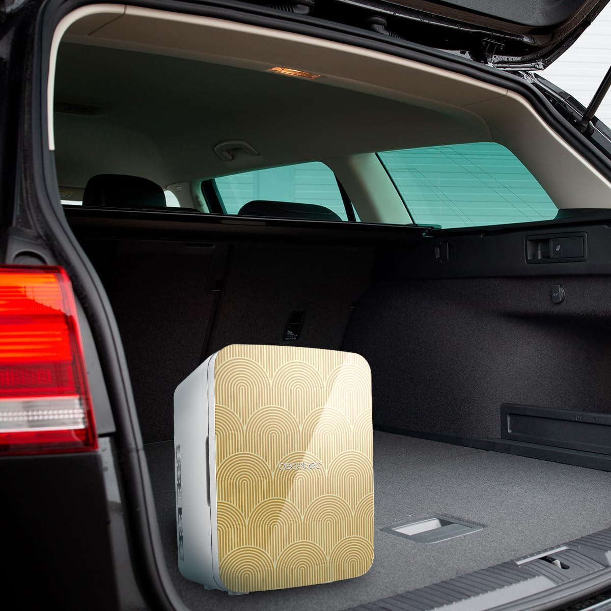 Mini-Kühlschrank Bolero mit Heizfunktion, 10 L | Bahamas Gold