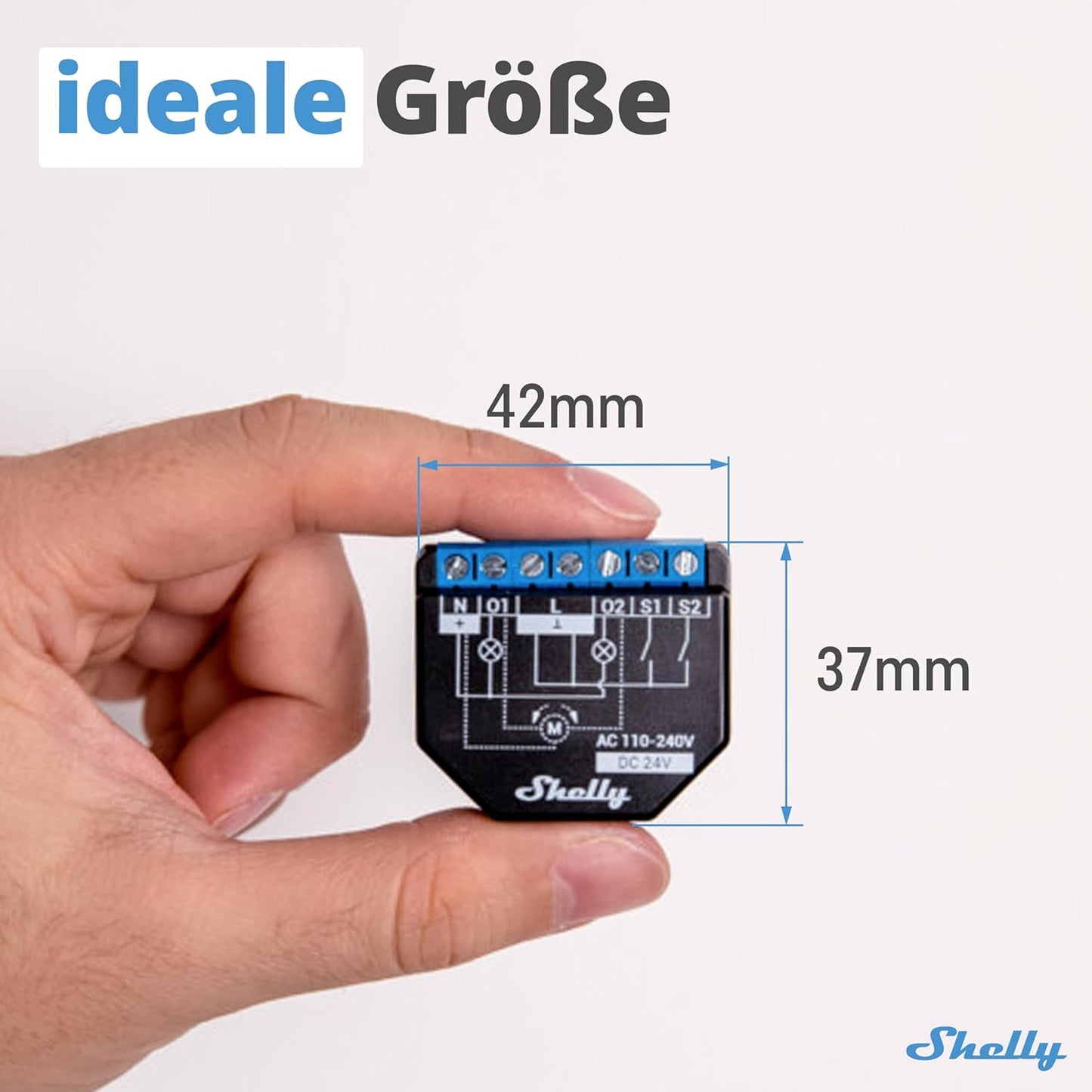 Plus 2PM WLAN 2-Kanal Smart Relais Schalter, 2 Stück