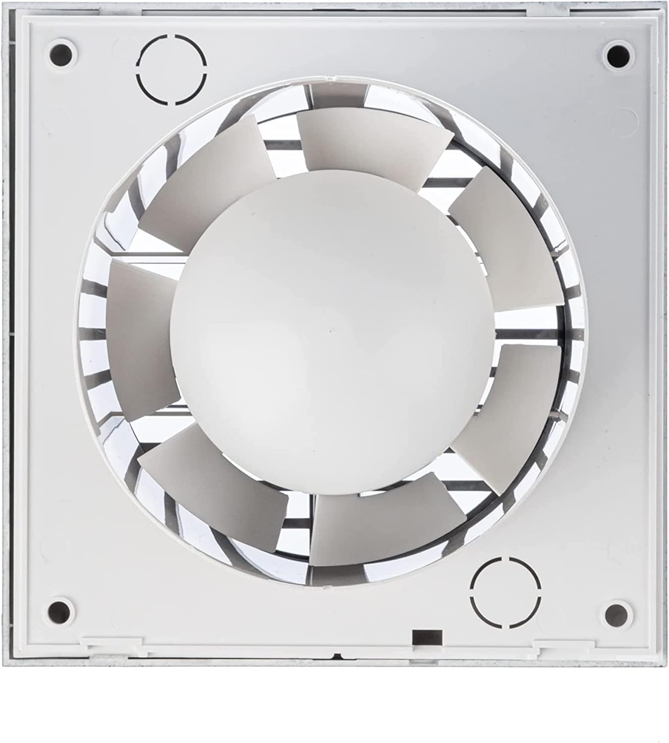 Badlüfter mit Timer und Feuchtesensor (100mm), Ø 100mm Anthrazit
