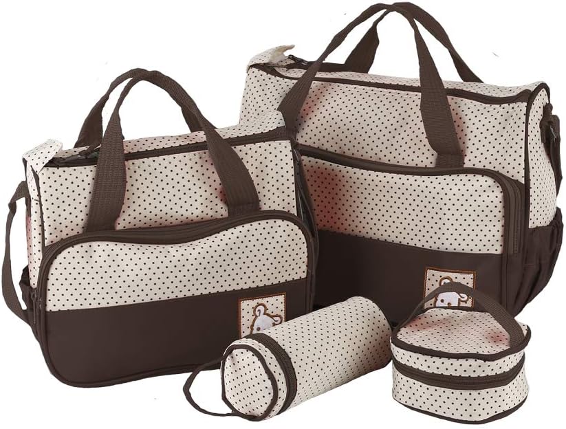 Wickeltaschen-Set, Schwarz