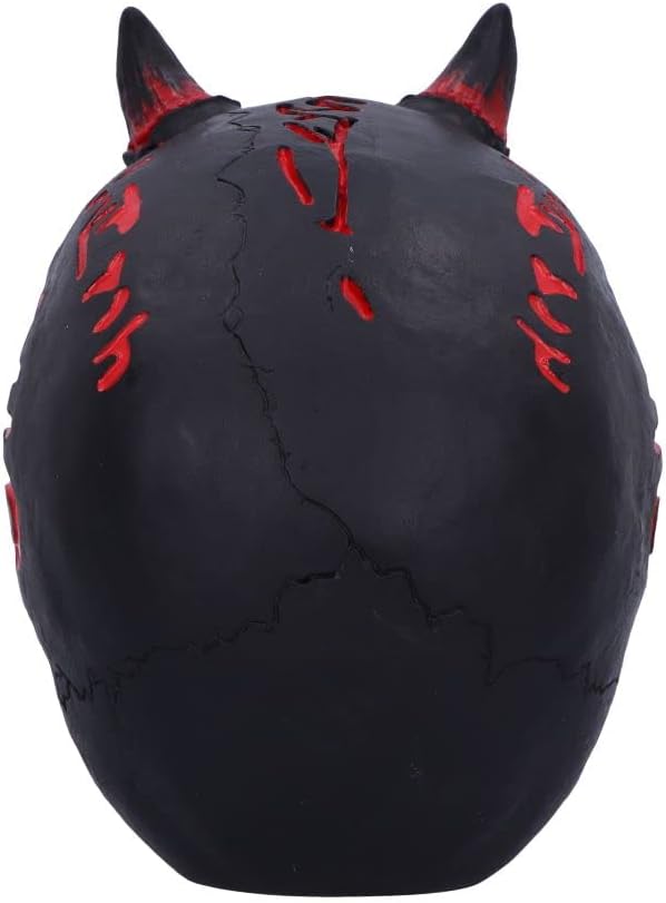 Infernal Skull Totenkopf, Schwarz/Rot Standard