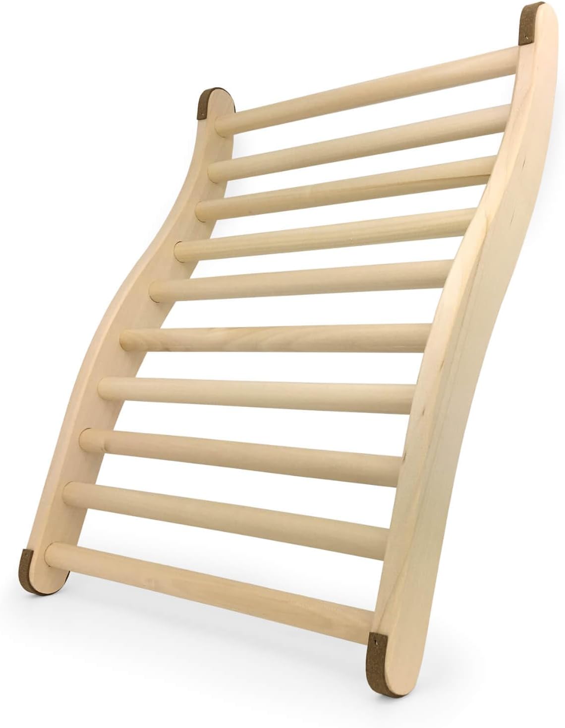 Sauna Rückenlehne in S-Form