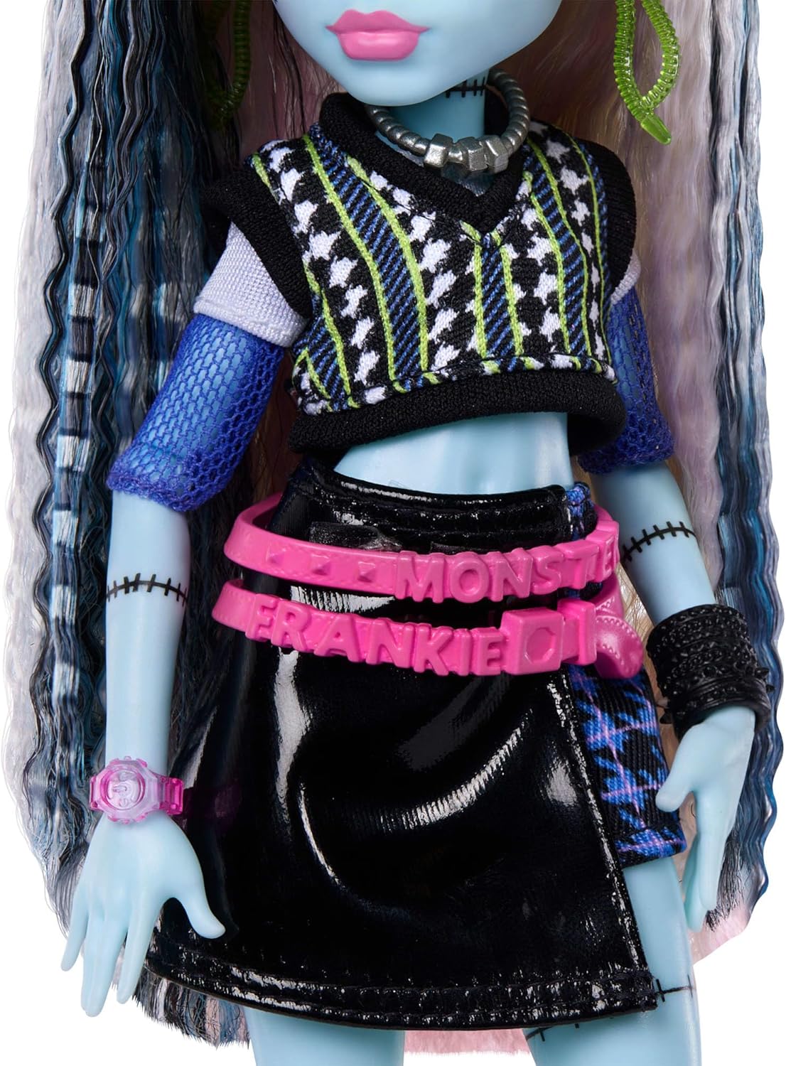 Frankie Puppe, Blau