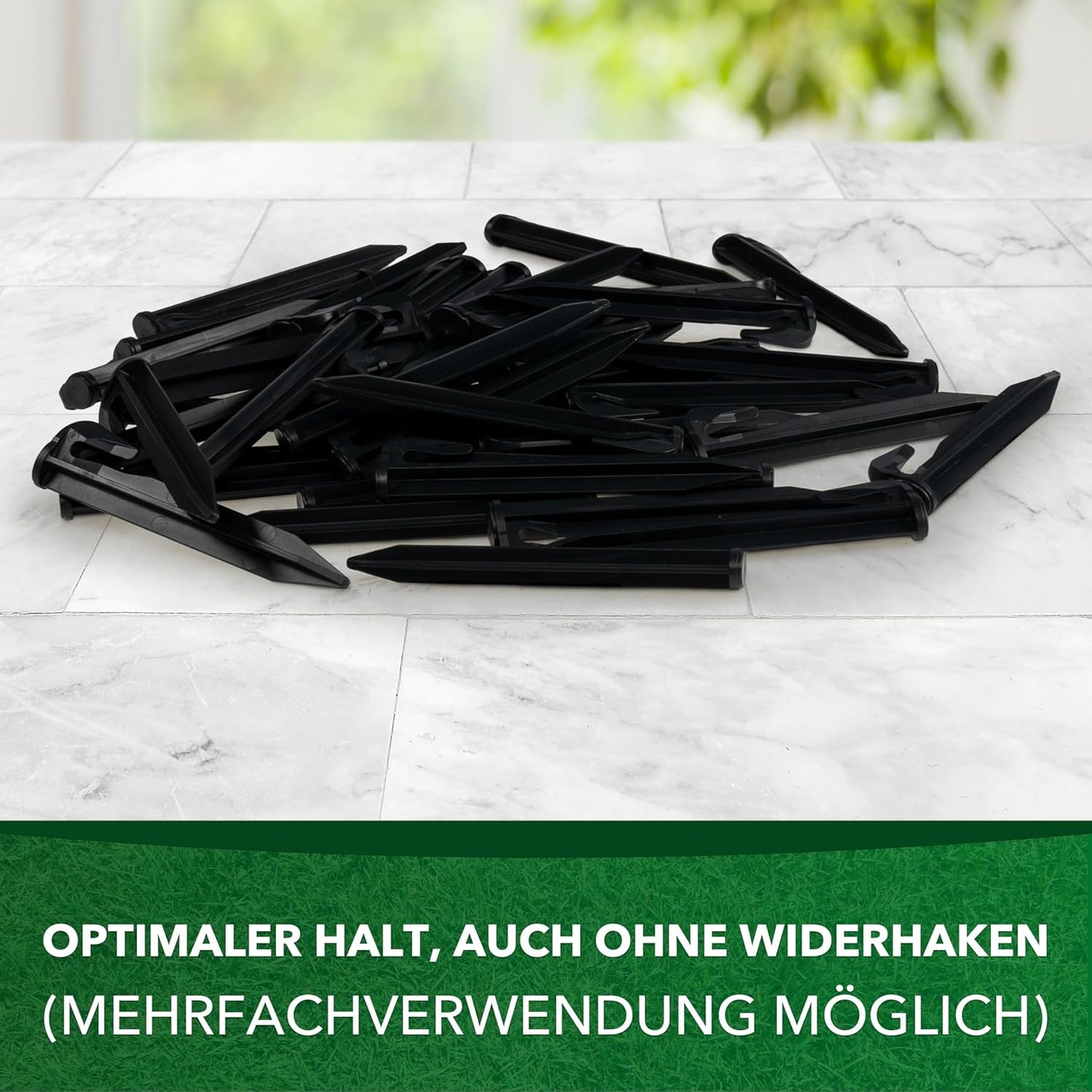 400 x Erdnägel für Mähroboter Kabel, 400