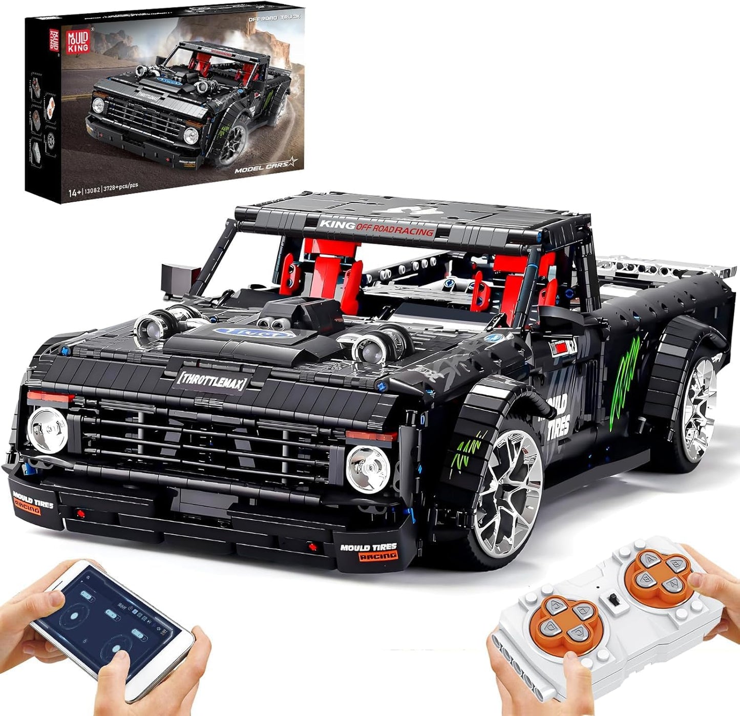 Technik Supercar Modellbausatz, Pickup-Truck