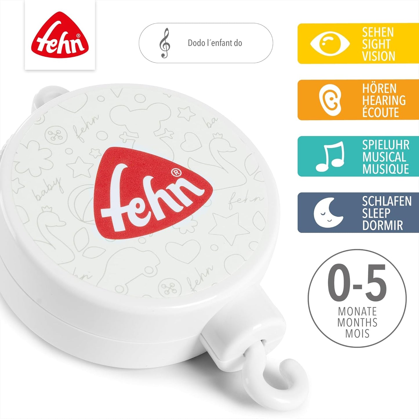 MP3 Mobilewerk mit Nachtlicht & Musik Dodo, l´enfant do, MP3