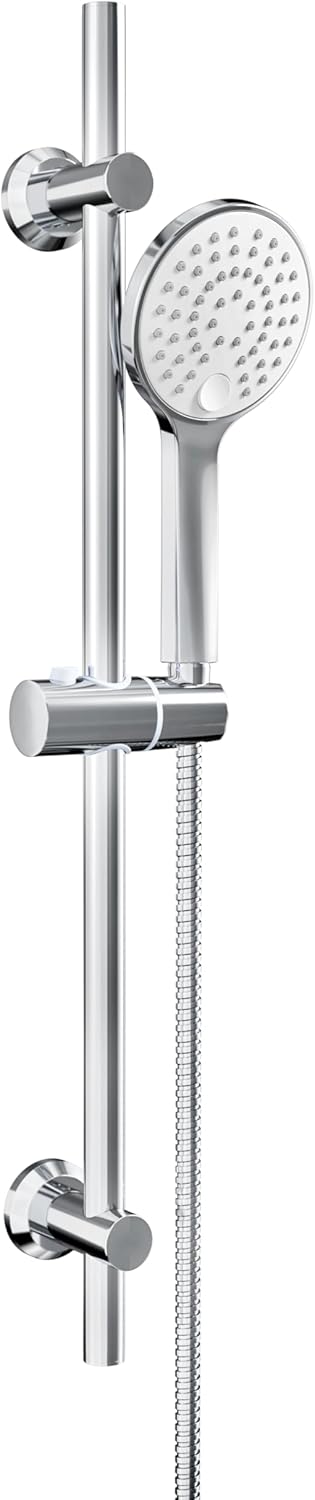 Duschbrause mit Wandhalterung, JYD12CP Chrom