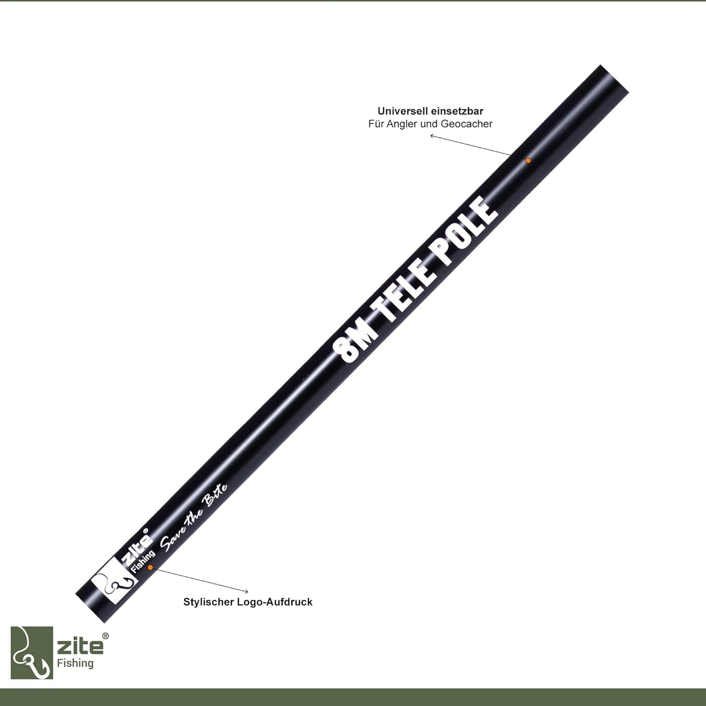 Teleskoprute Composite Carbon
