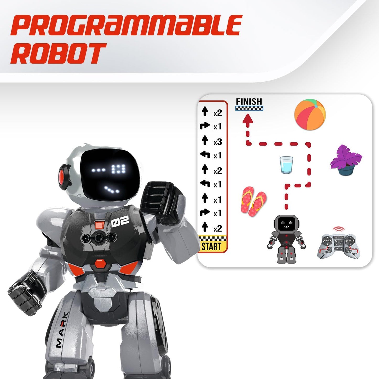 Programmierbarer Kinderroboter Mark, Mark