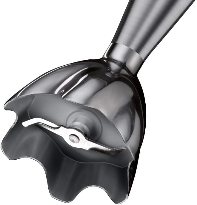 5-teiliges MultiQuick 7 Stabmixer-Set, Kartoffel- und Gemüsestampfer Schwarz