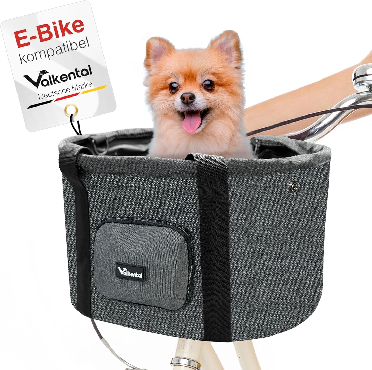 Velokorb für Hunde Klickfix, S Standard