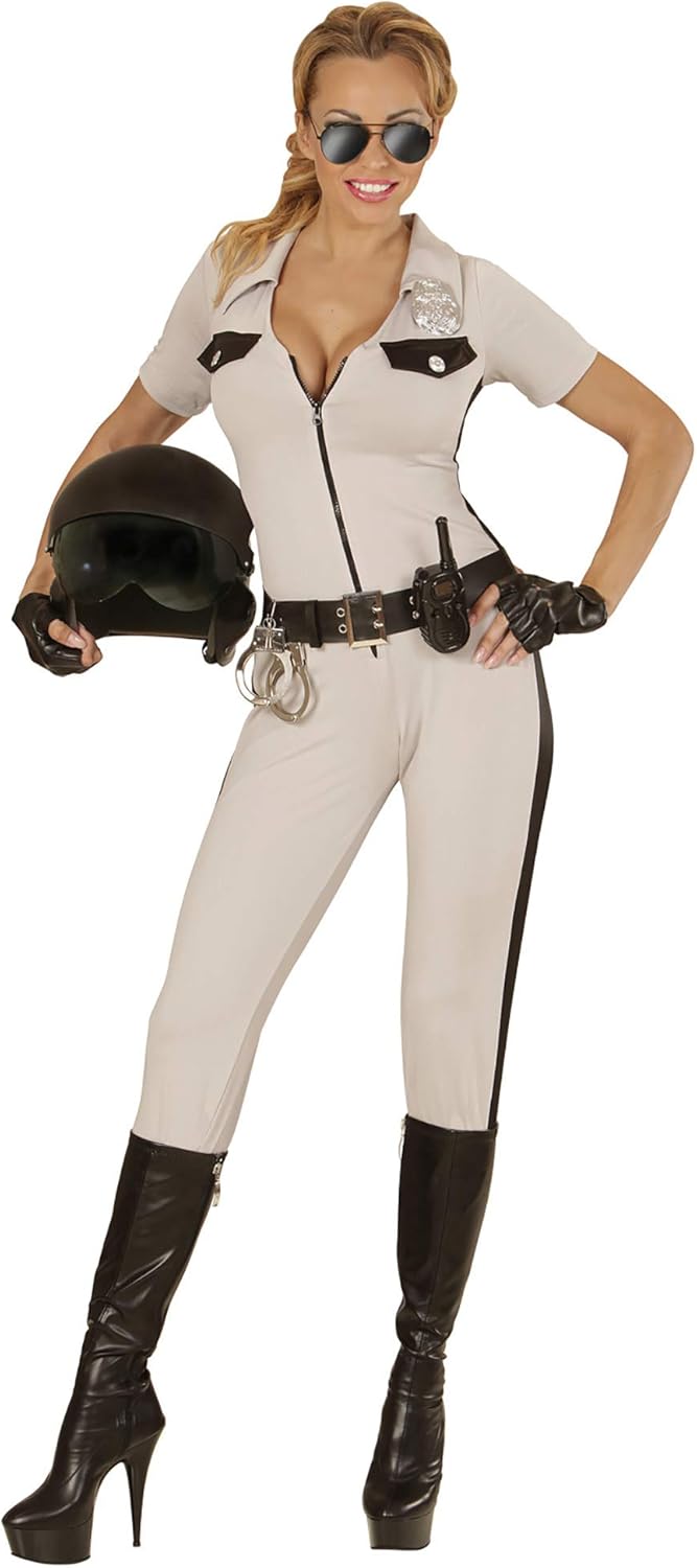 Kalifornische Highway Polizei Kostüm Set, M Beige