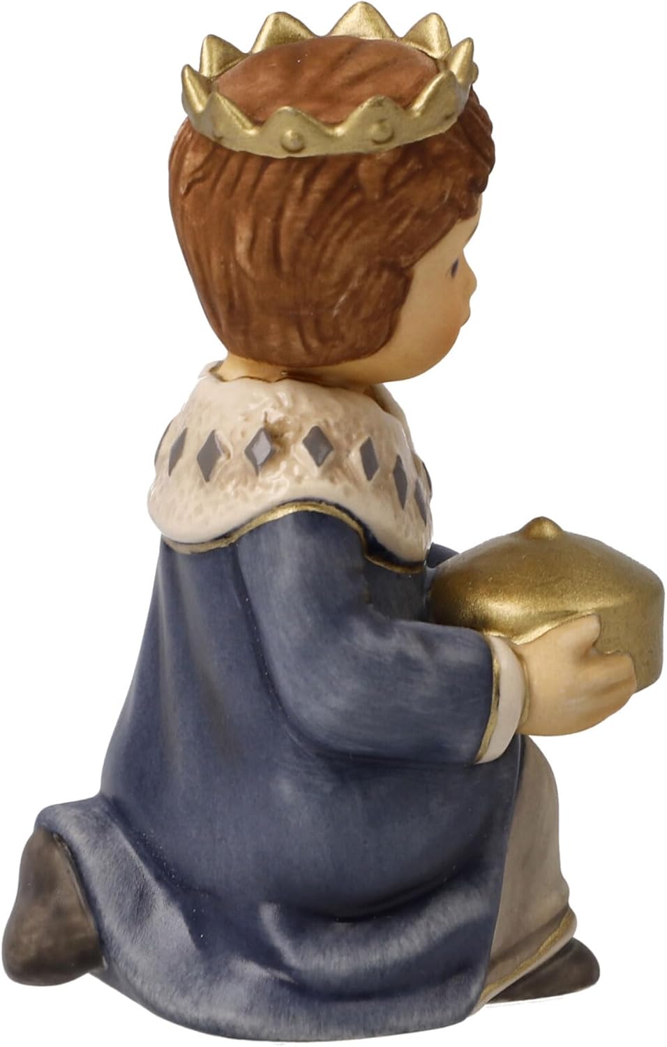 Krippenfigur Balthasar, 8,5cm hoch, 8,5cm Mehrfarbig