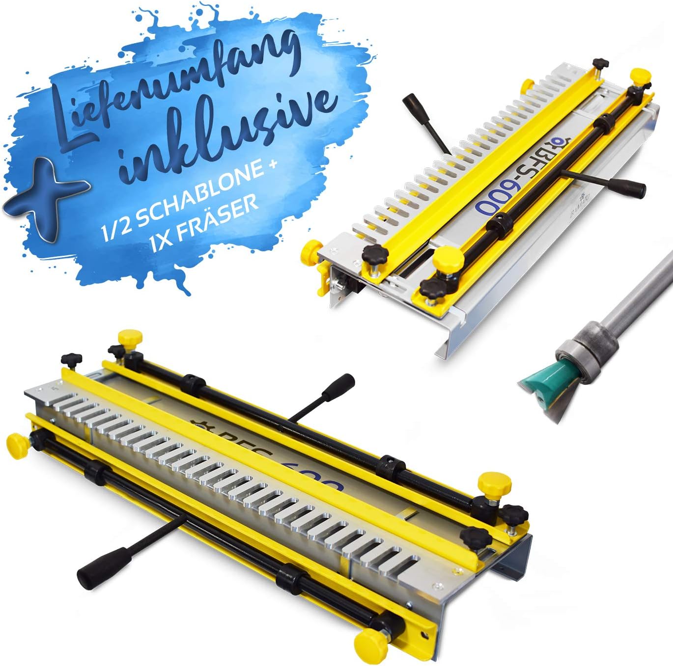 BFS-600 Zinkenfrässchablone