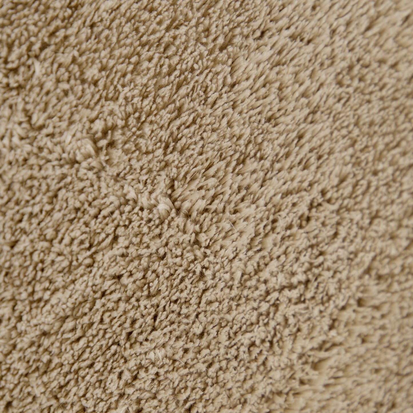 Kuscheliger Wohnzimmerteppich, waschbar, rutschfest, 120 x 170 cm (Rechteckig) Beige 2