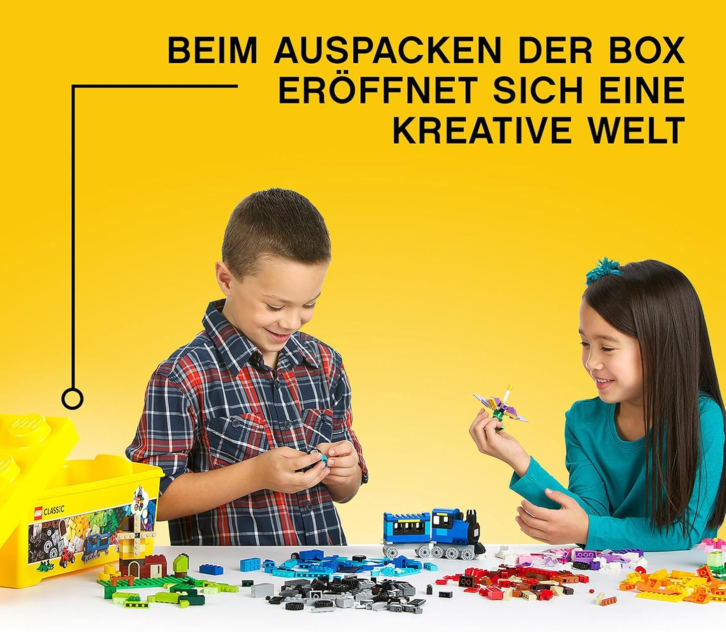 Mittelgrosse Bausteine-Box, Single