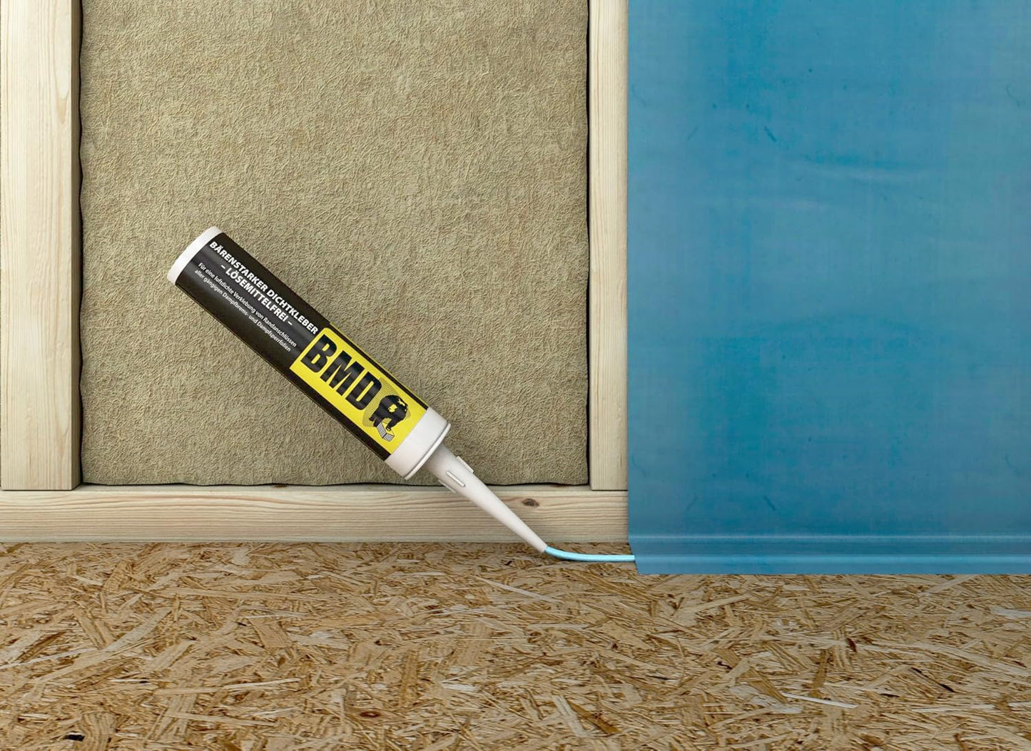 Dampfbremssystempaket 100m² mit Klebeband und Folienkleber