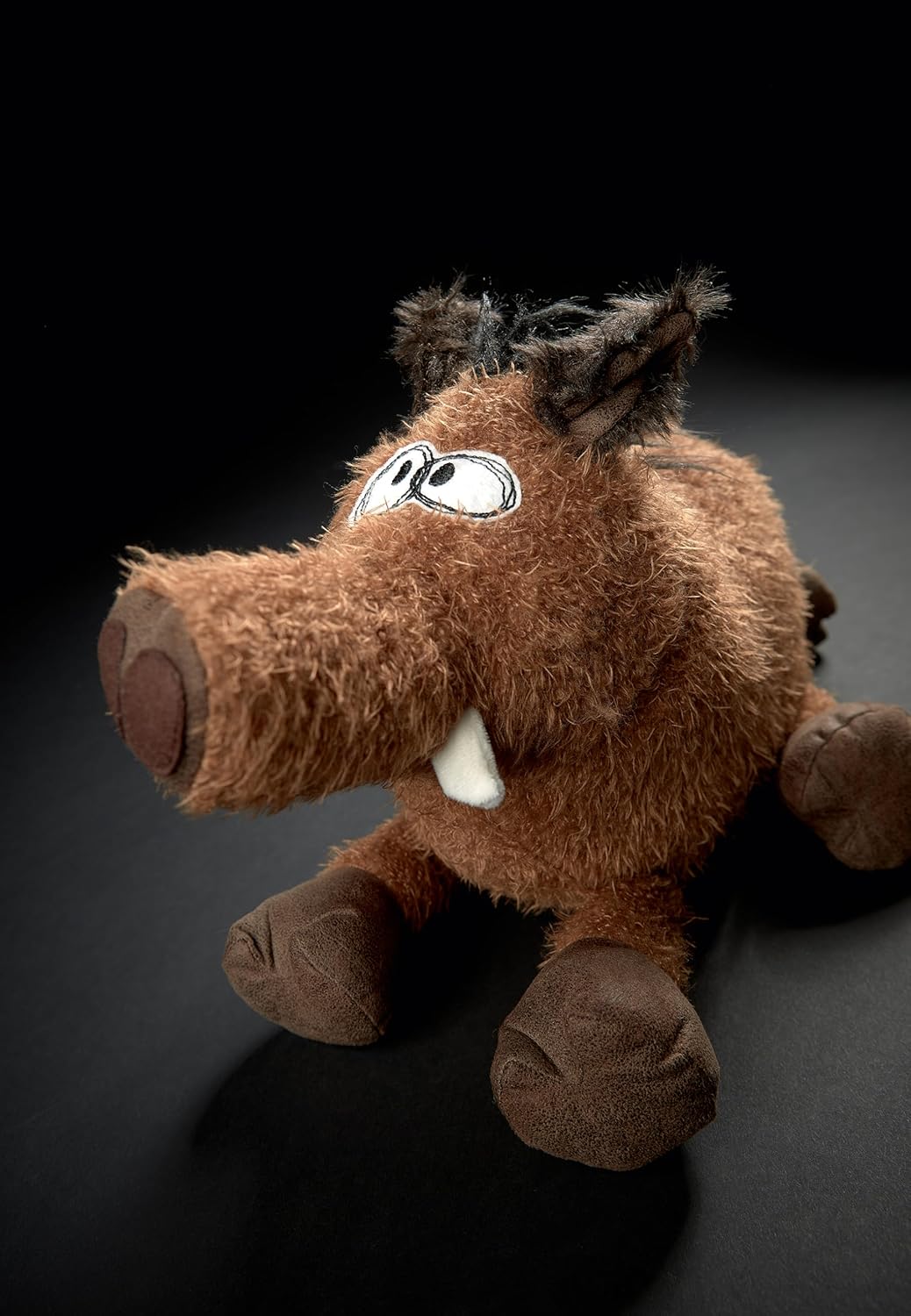 Wildschwein Kuscheltier Hunters Bacon 33cm, Braun/Wildschwein