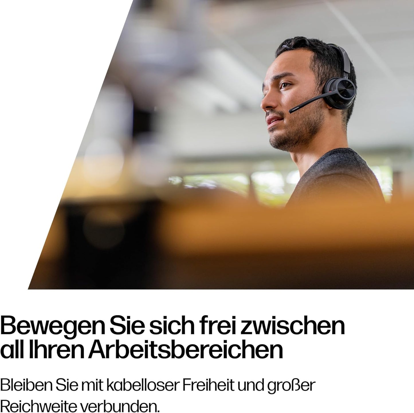 Poly Voyager 4320 UC-Headset, Teams certified 2024 Version (USB-C & USB-A)